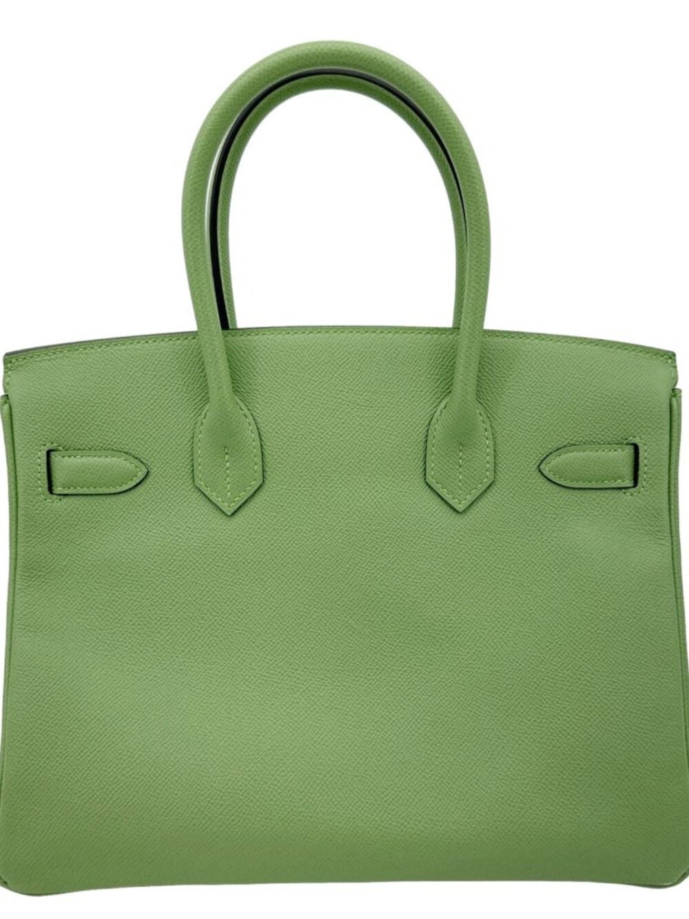 Hermes Birkin 30 Epsom Leather Tote Bag Green - Picture 4 of 13